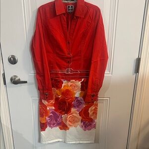 Express Essential Shirt and New York & Company Skirt